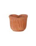 Lotus Flower Terracotta Mignon Vase